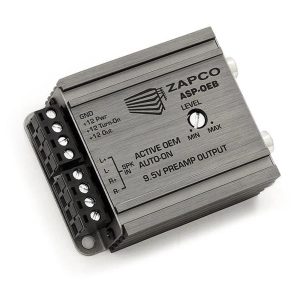 ZAPCO ASP-OEB автомобильный конвертер / преобразователь ВУ OEM сигнала